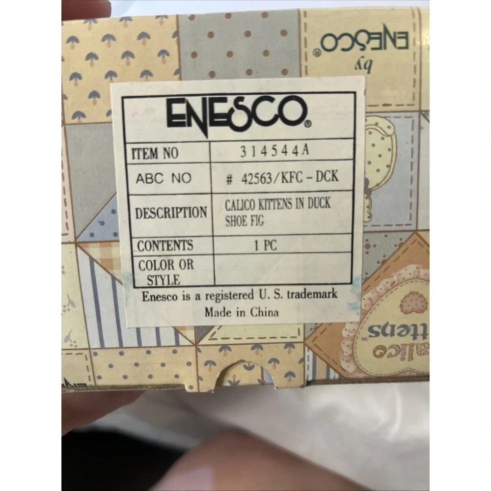 Enesco calico kittens